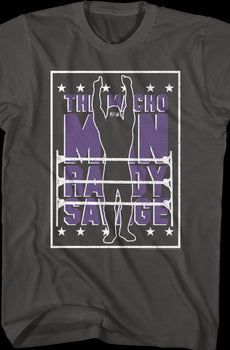 Silhouette Macho Man Randy Savage T-Shirt