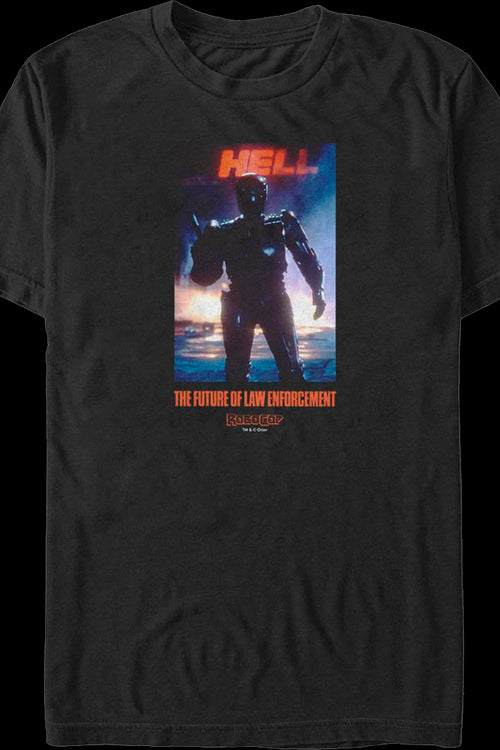 Silhouette Robocop T-Shirtmain product image