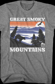 Silhouettes Great Smoky Mountains National Park T-Shirt