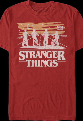 Silhouettes Stranger Things T-Shirt