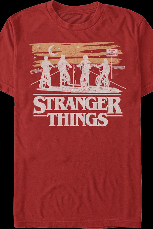 Silhouettes Stranger Things T-Shirtmain product image