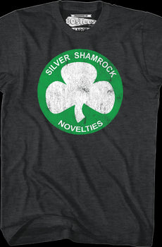 Silver Shamrock Logo Halloween III T-Shirt