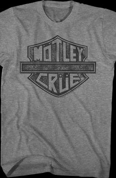 Simple Motorcycle Logo Motley Crue T-Shirt