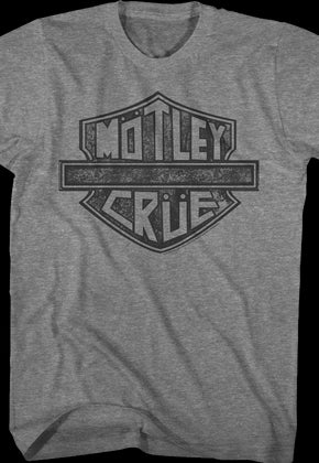 Simple Motorcycle Logo Motley Crue T-Shirt