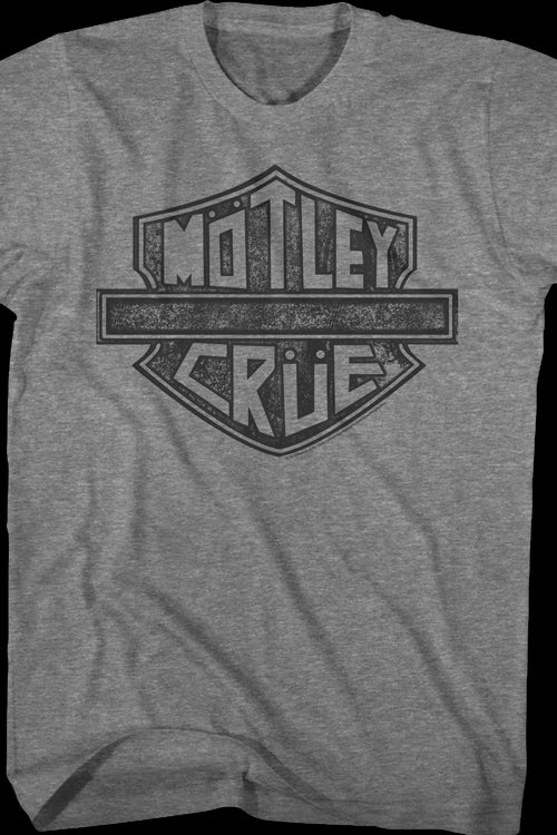 Simple Motorcycle Logo Motley Crue T-Shirtmain product image