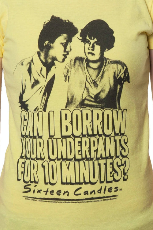 Sixteen Candles Farmer Ted Underpants T-Shirtmain product image