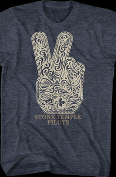 Peace Fingers Stone Temple Pilots T-Shirt