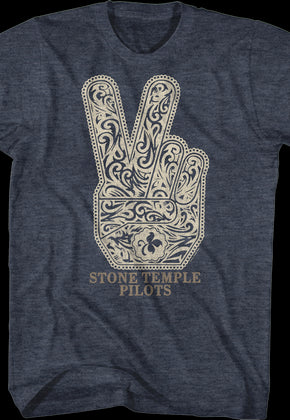 Peace Fingers Stone Temple Pilots T-Shirt