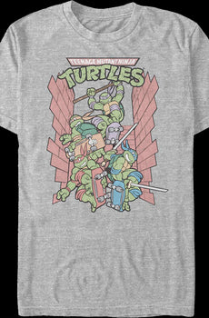 Skateboards Teenage Mutant Ninja Turtles T-Shirt