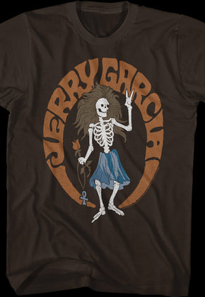Skeleton Jerry Garcia T-Shirt