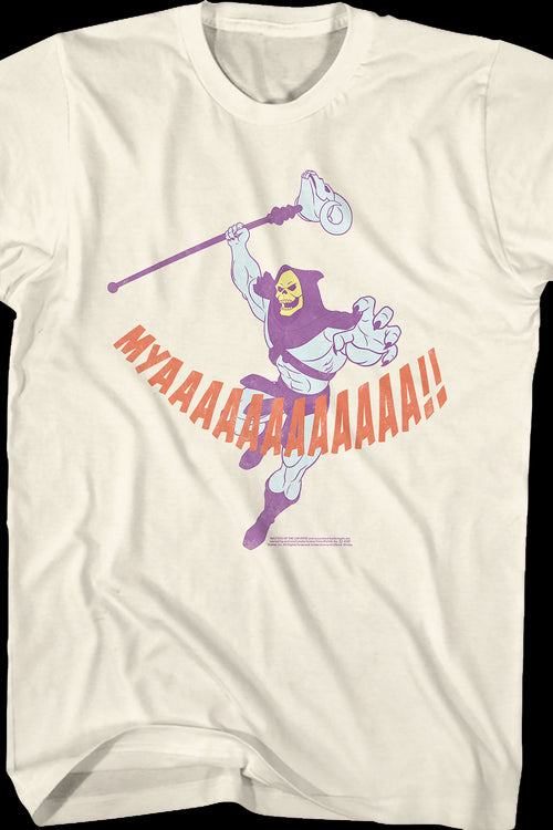 Skeletor Myaaaa Masters of the Universe T-Shirtmain product image