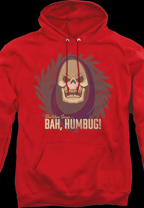 Skeletor Says Bah Humbug Masters of the Universe Hoodie