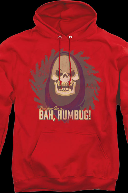 Skeletor Says Bah Humbug Masters of the Universe Hoodiemain product image