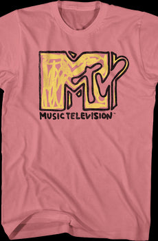 Sketch Logo MTV Shirt