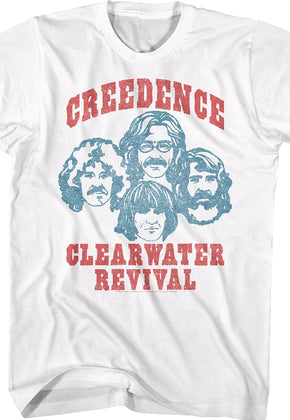 Sketches Creedence Clearwater Revival T-Shirt
