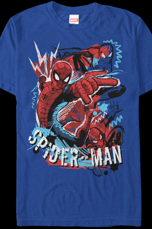 Sketches Spider-Man T-Shirtmain product image