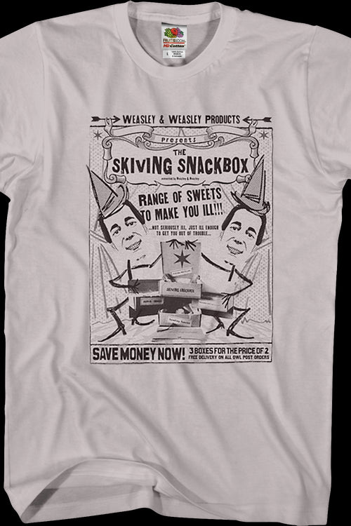 Skiving Snackbox Harry Potter T-Shirtmain product image