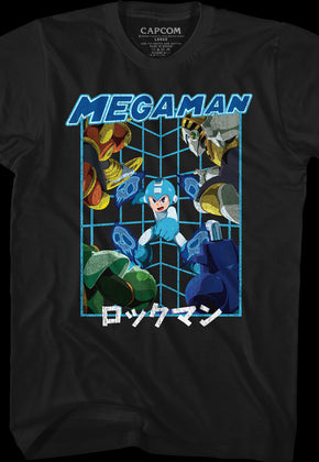 Skull Barrier Mega Man T-Shirt