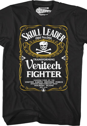 Skull Leader Label Robotech T-Shirt