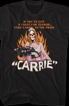 Skull Prom Queen Carrie T-Shirt