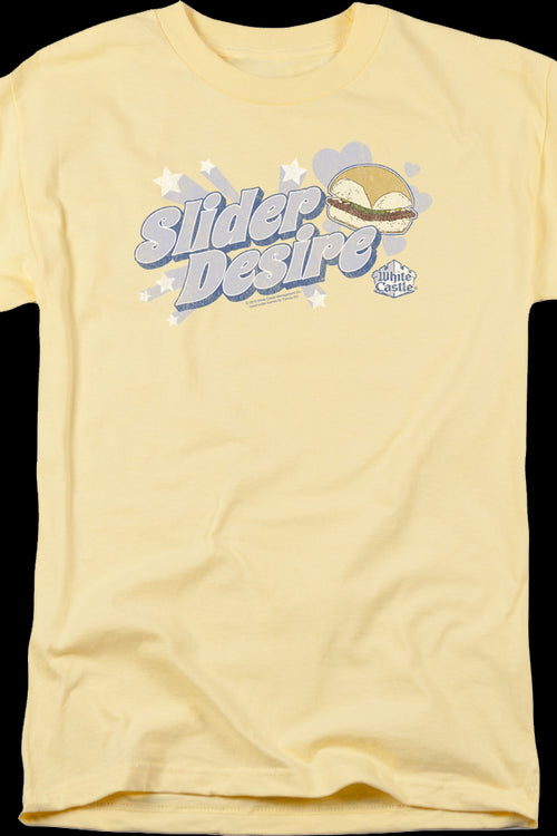 Slider Desire White Castle T-Shirtmain product image