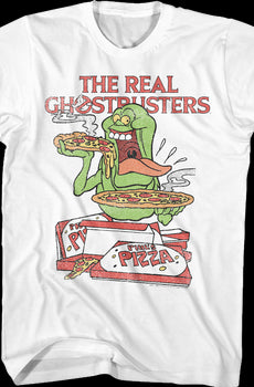Slimer's Pizza Real Ghostbusters T-Shirt