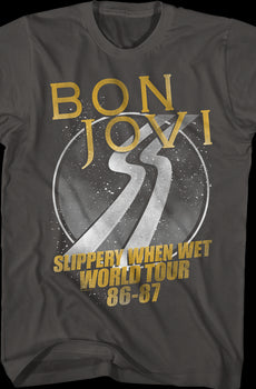 Slippery When Wet World Tour Bon Jovi T-Shirt
