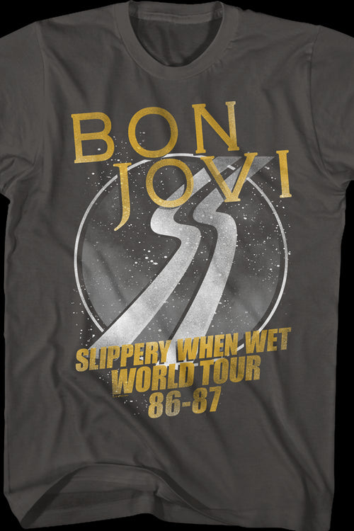 Slippery When Wet World Tour Bon Jovi T-Shirtmain product image