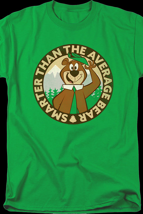 Smarter Than The Average Bear Yogi Bear T-Shirtmain product image