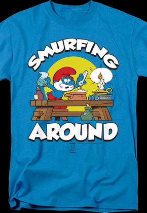 Smurfing Around Smurfs T-Shirt