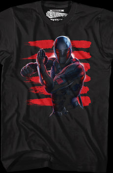 Snake Eyes Action Pose GI Joe T-Shirt