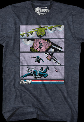 Snake Eyes Dropping In GI Joe T-Shirt