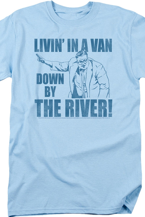 SNL Shirt Matt Foley Down By The Rivermain product image