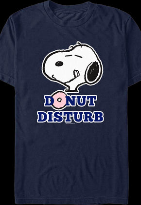 Snoopy Donut Disturb Peanuts T-Shirt