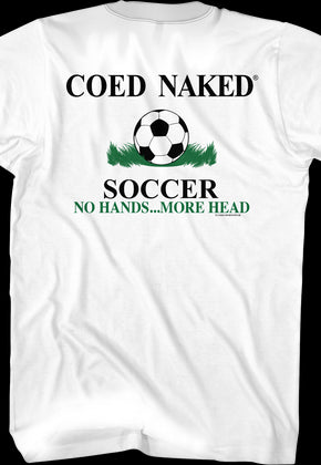 Soccer Coed Naked T-Shirt
