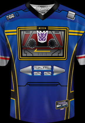 Soundwave Transformers Football Jersey