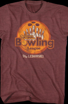 Southern California Bowling League Big Lebowski T-Shirt