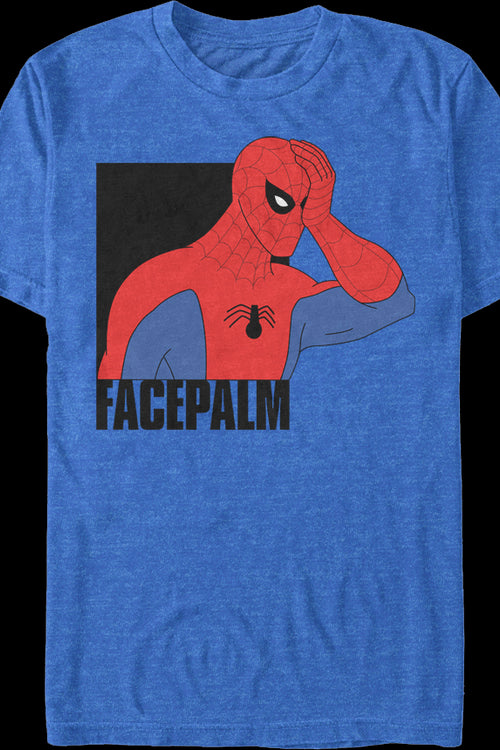 Spider-Man Facepalm Marvel Comics T-Shirtmain product image