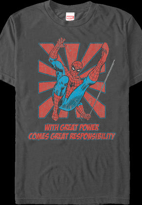 Great Power Spider-Man T-Shirt