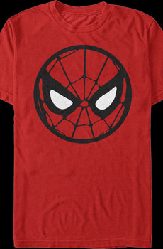 Spider-Man Mask Logo Marvel Comics T-Shirt