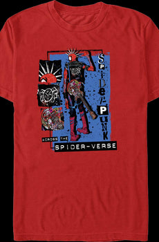 Spider-Punk Across The Spider-Verse Marvel Comics T-Shirt