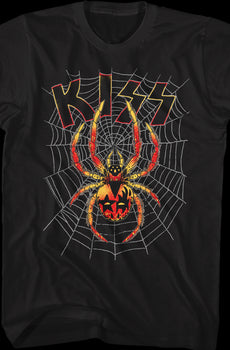 Spider Web KISS Shirt