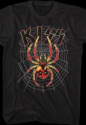 Spider Web KISS Shirt