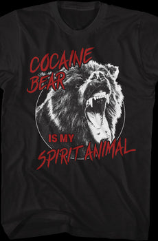 Spirit Animal Cocaine Bear T-Shirt