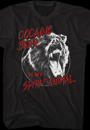 Spirit Animal Cocaine Bear T-Shirt