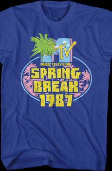 Spring Break 1987 MTV Shirt