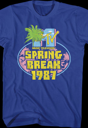 Spring Break 1987 MTV Shirt