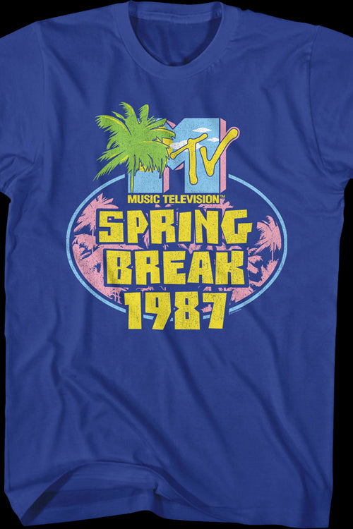 Spring Break 1987 MTV Shirtmain product image