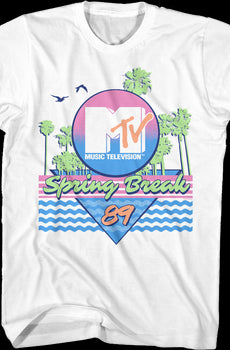 Spring Break '89 MTV Shirt