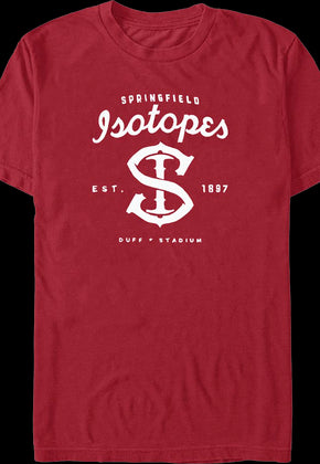 Springfield Isotopes Simpsons T-Shirt